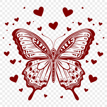 Colorful butterfly with detailed wings and body, suitable for gardening or decorative purposes.