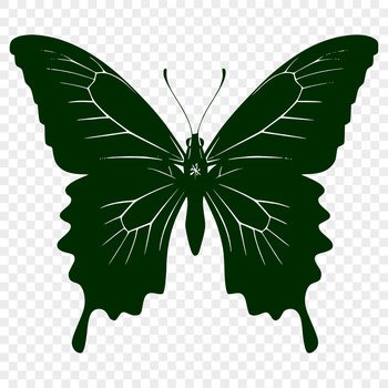 A colorful butterfly in full body view, ideal for gardening or craft projects.