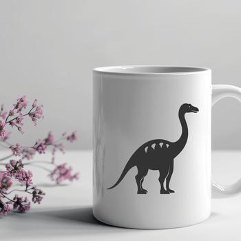 Artistic Brachiosaurus In SVG & DXF