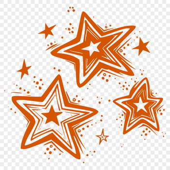 A stylized star icon designed for vector art projects, suitable for personal or commercial use.