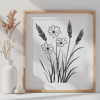 Creative Flower - Sublimation DXF Free Download