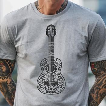 Stunning Guitar - For Laser Engraver Project