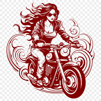 A high-quality illustration of a motorcycle with intricate details.