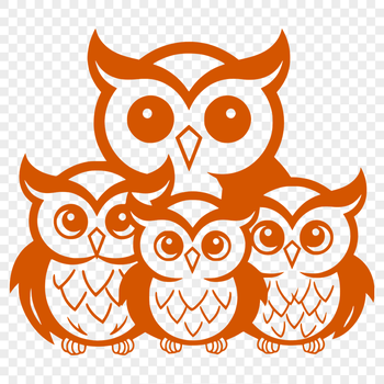 Free Beautiful Owl Vector Illustration