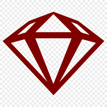 A geometric shape with pointed corners and symmetrical edges, suitable for vector design and cutting machine applications.