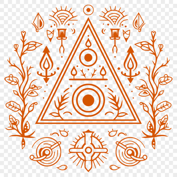 Unique Eye Of Providence Vector Illustration