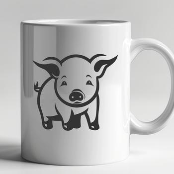 Unique Standing Piglet - PDF