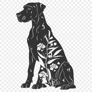 Free Unique Great Dane Clip Art