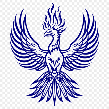 A detailed illustration of a mythical creature from ancient mythology, depicted in full-body form with wings spread wide.
