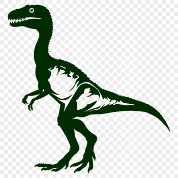 High-resolution dino clip art design for various digital projects.