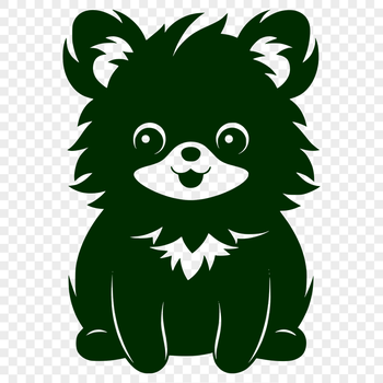 Free Unique Pomeranian Digital Drawing