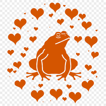 A detailed illustration of a toad's full body, featuring intricate details.