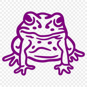 A detailed illustration of a toad's full body from different angles.