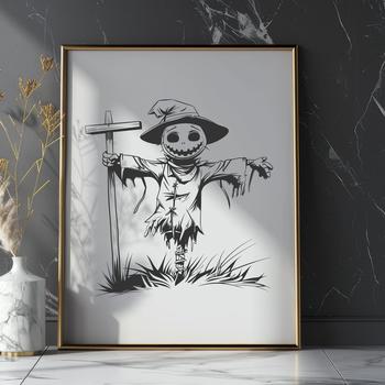 Scarecrow In PNG Format