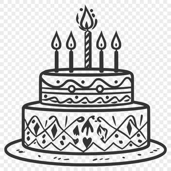 Birthday Clipart In SVG, PNG, PDF And DXF File Formats