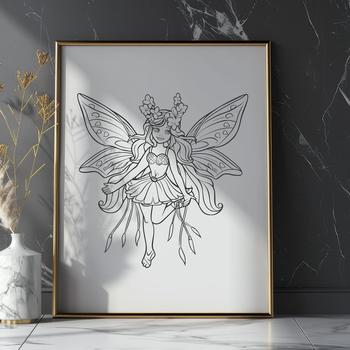 Creative Fairy Stencil