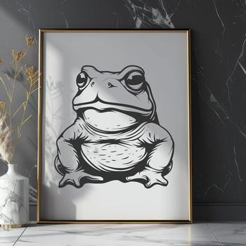 Stunning Toad - Animal SVG