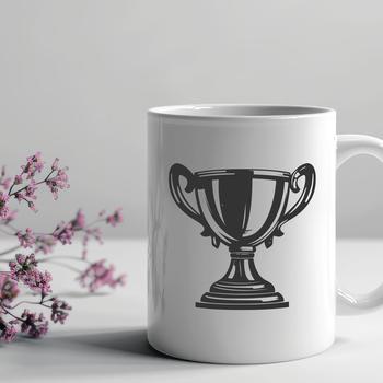 Beautiful Trophy - Laser Engraver DXF Free Download