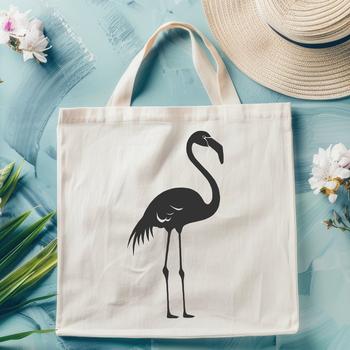 Artistic Flamingo - Procreate SVG