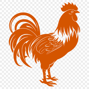 Beautiful Rooster - For Laser Project