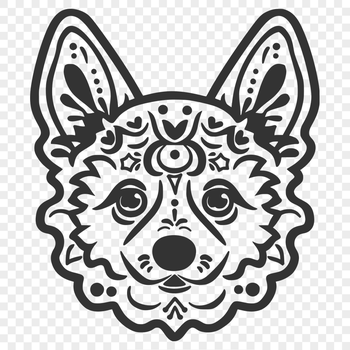 Stunning Welsh Corgi - For Laser Engraver Project