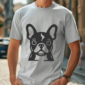 Creative French Bulldog In DXF Format