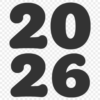 A vector illustration of a New Year's theme, featuring quotes and decorations for a fresh start.