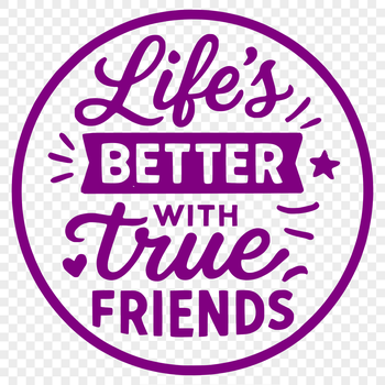 A collection of inspirational quotes about friendship in vector format, suitable for various digital applications.