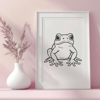 Free Unique Frog Clipart