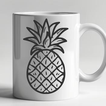 Free Unique Pineapple Drawing