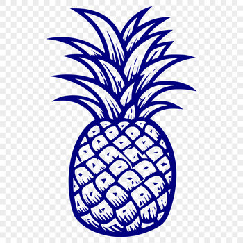 Free Pineapple DXF