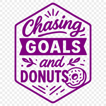 A humorous inspirational quote about food and diet in a clean vector format, suitable for commercial or personal projects.