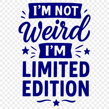 Sarcastic quotes graphic in a vector format