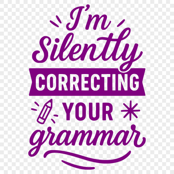 A collection of sarcastic quotes in a bold, vector design.