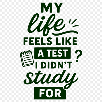 Sarcastic quote graphic with humorous phrase in vector format.