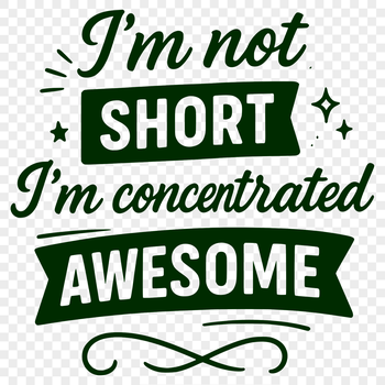 A collection of humorous quotes designed as a vector graphic.