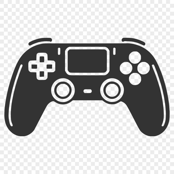 A digital game controller with directional pad and face buttons.