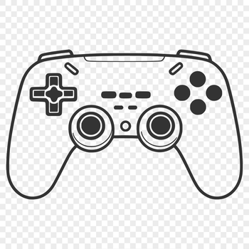 An electronic video game input device with a user interface.