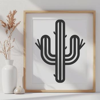 Free Desert Plant Drawing