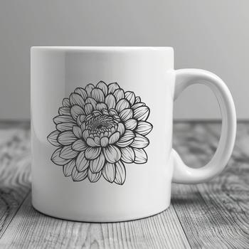 Unique Chrysanthemum Clipart