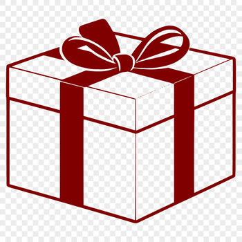 Simple rectangular box illustration for crafting and design projects
