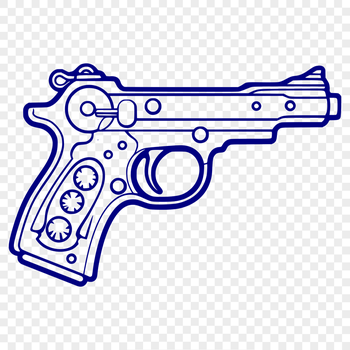 Pistol In PNG Format - Free Digital Download, Commercial Use