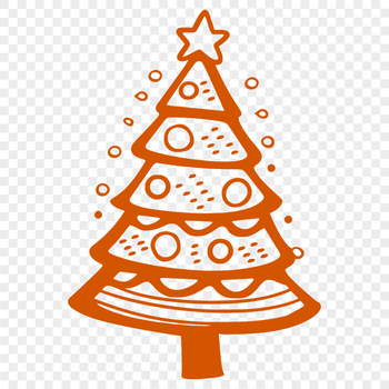 Christmas Tree SVG, PNG, PDF And DXF Files