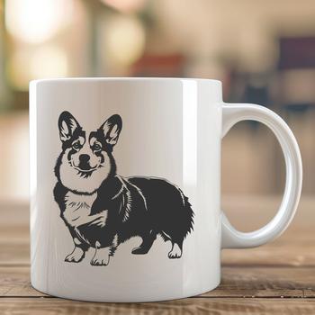 Unique Welsh Corgi - Animal DXF