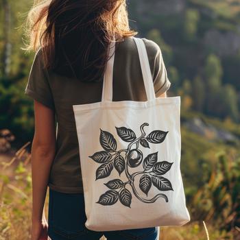 A detailed illustration of a single coffee bean, perfect for vector design projects.