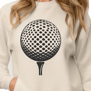 Unique Golf Ball In PDF & PNG