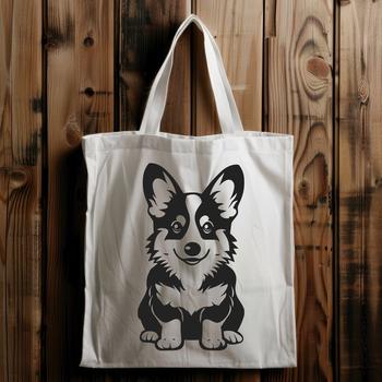 Stunning Welsh Corgi Digital Drawing