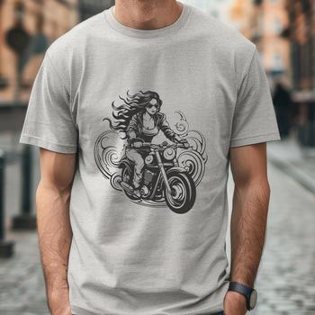 Ornate Motorbike In PDF & PNG