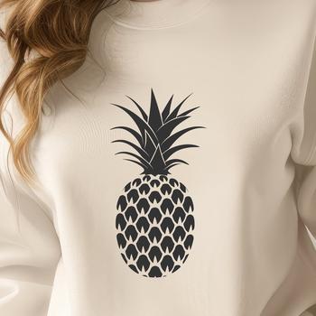 Pineapple In SVG, PNG, PDF And DXF Files