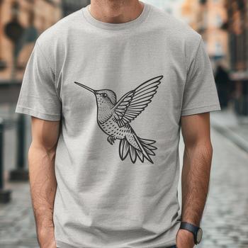 Stunning Hummingbird - SVG Format